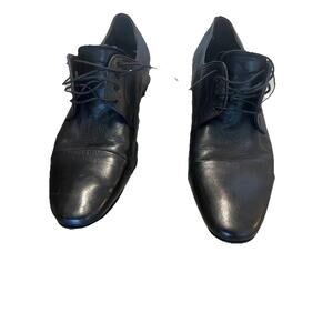 Bruno Magli Mens Black Oxfords & Lace Ups Cap Toe Shoes 7.5 - Handpicked